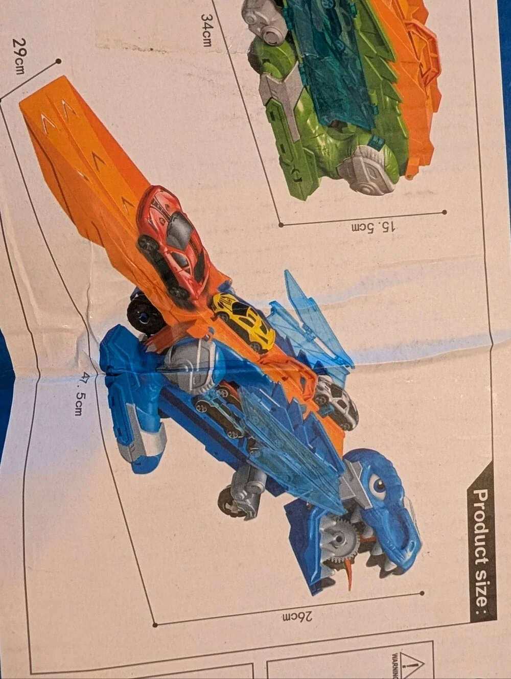 Dino Swallow Truck 2-in-1 Transforming Toy
